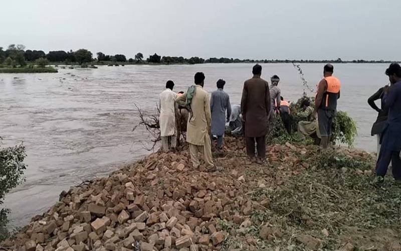 بھارت کے پانی چھوڑنے پر ستلج کے حفاظتی بند ٹوٹ گئے، بستیاں زیر آب، لوگ بے گھر