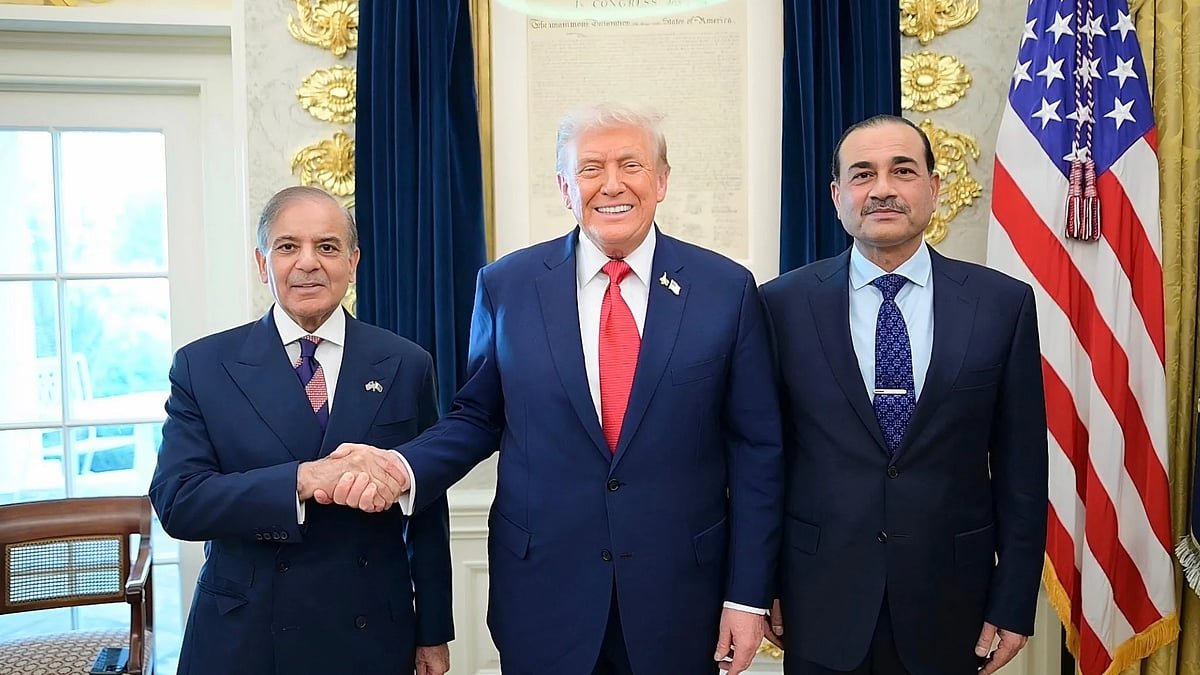 وزیراعظم و فیلڈ مارشل کی ڈونلڈ ٹرمپ سے ملاقات، امن کا داعی قرار دیدیا