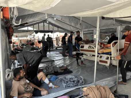 اسرائیلی حملوں نے صحت کے نظام کو تباہ کردیا، ایم ایس ایف