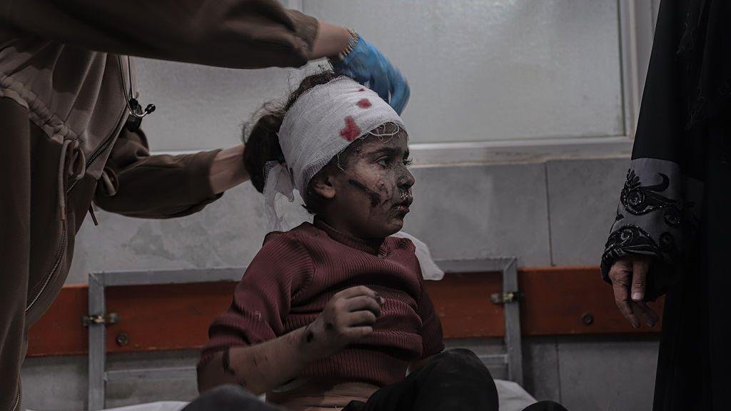 غزہ پر اسرائیل کے وحشیانہ حملے، بچوں سمیت 28 فلسطینی شہید، 77 زخمی