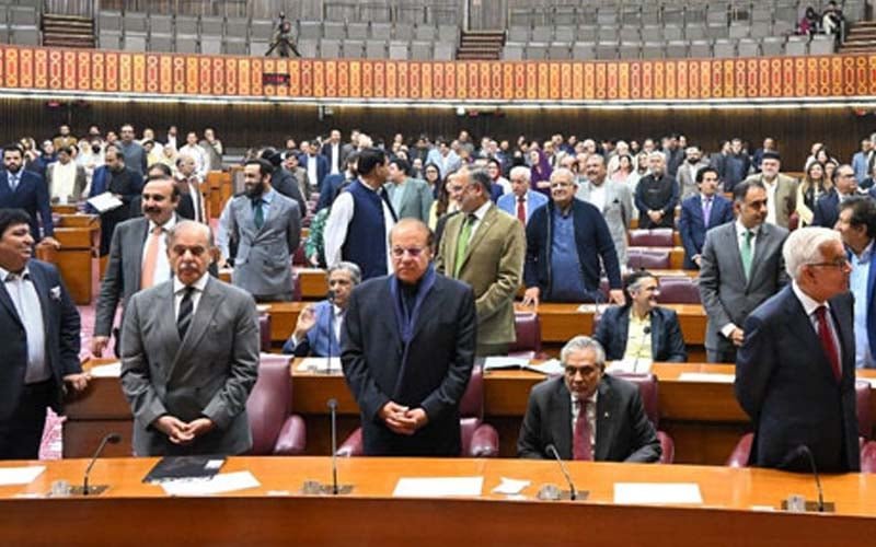 قومی اسمبلی سے 27 ویں آئینی ترمیم دو تہائی اکثریت سے منظور