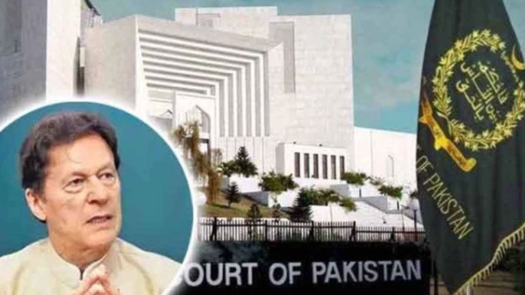 سپریم کورٹ کا عمران خان کی آنکھوں کا معائنہ، بچوں سے بات کرانے کا حکم