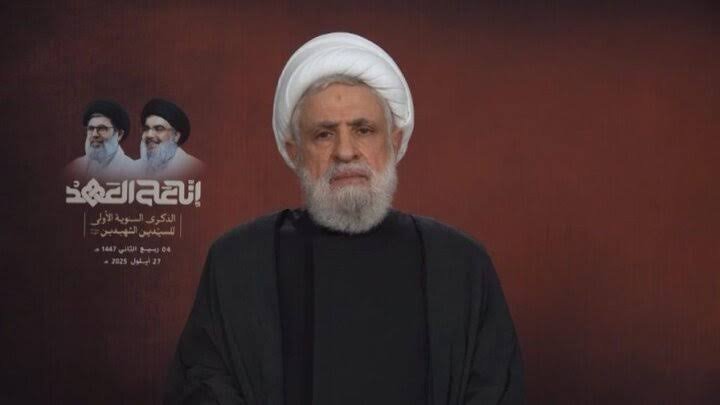 حزب اللہ ہر قسم کی دھمکیوں اور جارحیت کیخلاف مضبوطی سے کھڑی ہے، شیخ نعیم قاسم