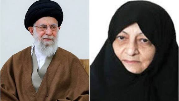 آیت اللہ خامنہ ای کی بیوہ زخموں کی تاب نہ لاتے ہوئے شہید ہوگئیں