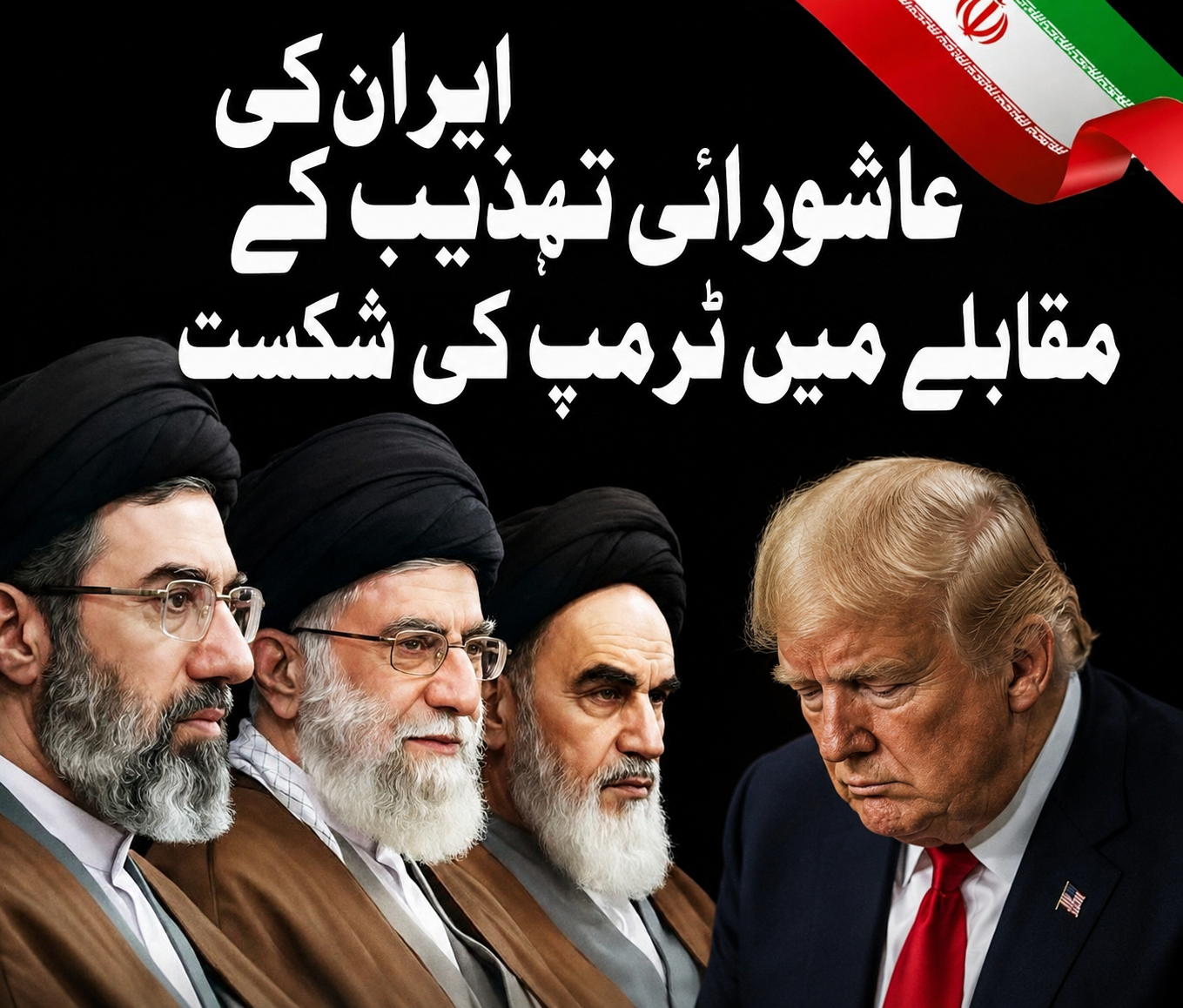 ایران کی عاشورائی تہذیب کے مقابلے میں ٹرمپ کی شکست