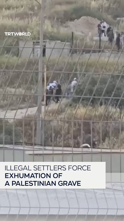 فلسطینی خاندان میت قبر سے نکال کر کہیں اور دفن کرنے پر مجبور