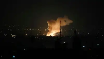 امریکا کے ایران کے مختلف علاقوں پر فضائی حملے