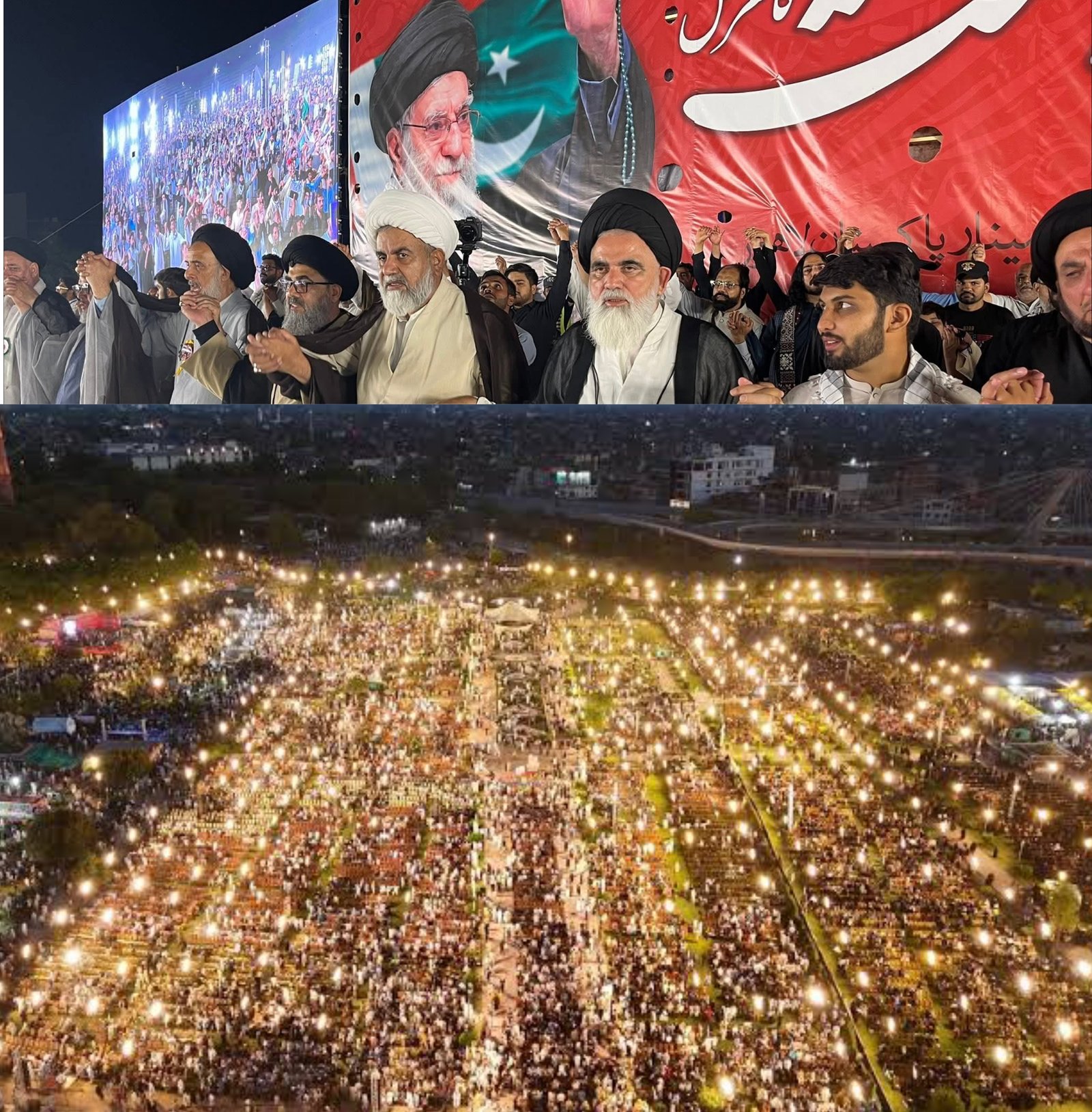 مینارِ پاکستان پر “شہیدِ امت کانفرنس” کا تاریخی اجتماع، لاکھوں افراد کی شرکت