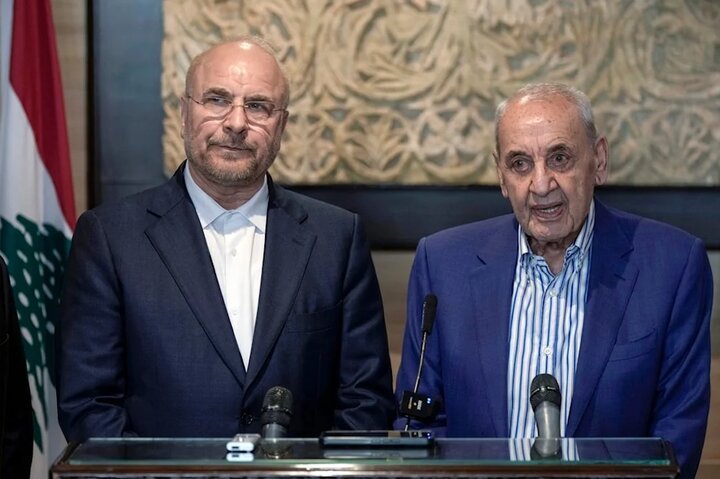 لبنان پر حملے جاری رہے تو امریکا سے مذاکرات روک دیں گے، قالیباف