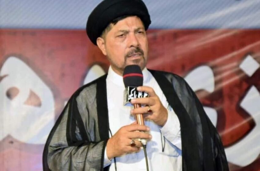 خیبر پختونخوا میں گورنر راج اور منتخب وزیراعلیٰ کی گرفتاری جمہوریت پر شب خون ہے، علامہ باقر زیدی